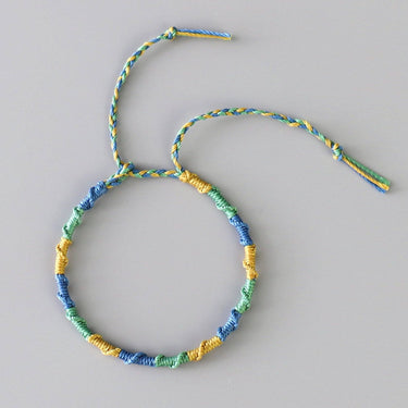 Tibetan Waterproof Spiral Woven Wax Thread 'DETERMINATION' Bracelet-BUY 2 ,GET a 3RD FREE!
